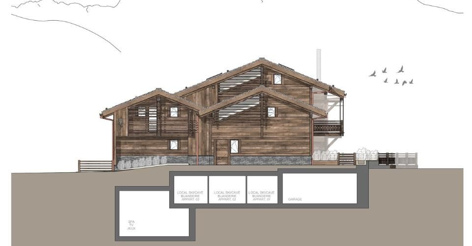 À vendre, Appartement, 1936 Verbier, Réf Gentianes Duplex Combles - Appartement 5.5 pièces - image - 8