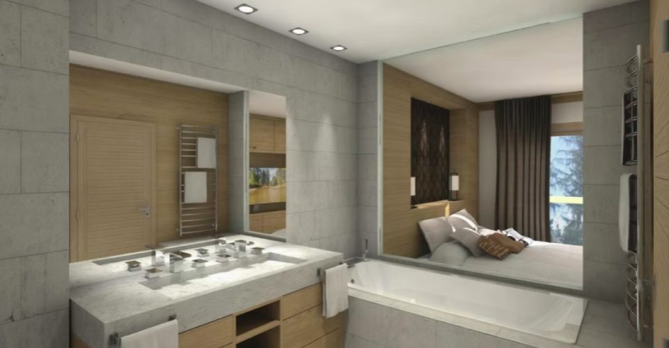 Nouvel Attique au centre de Crans - Attique 5.5 pièces - image - 8