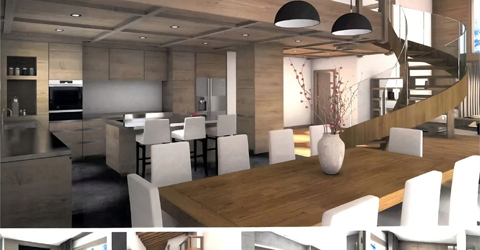 Nouvel Attique au centre de Crans - Attique 5.5 pièces - image - 4