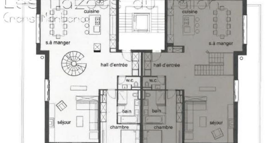 Nouvel Attique au centre de Crans - Attique 5.5 pièces - image - 13