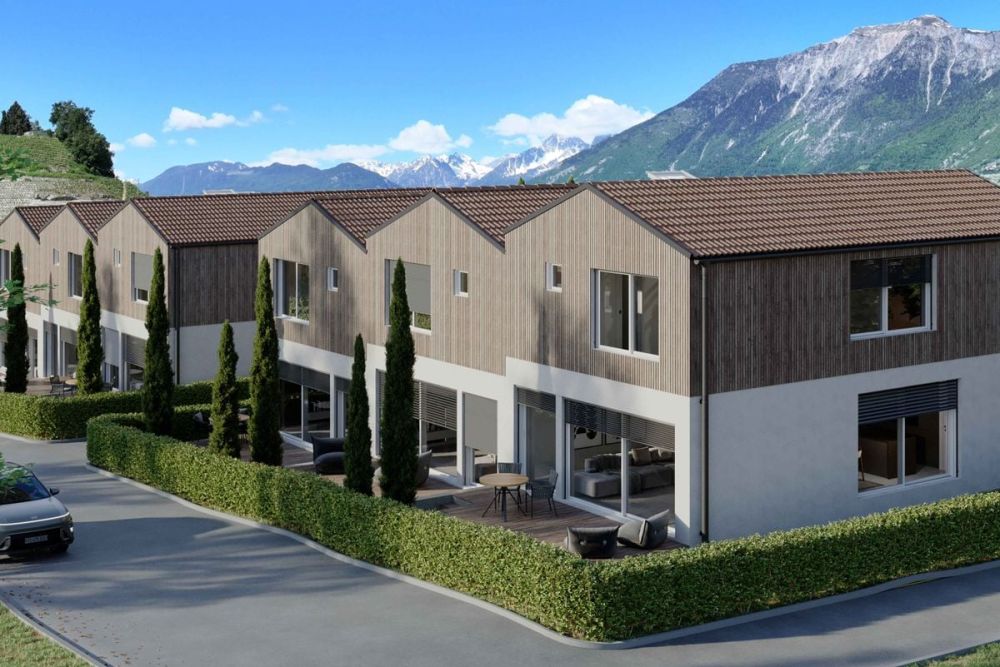 Villa neuve de standing - contiguë en pignon - À vendre sur plan - Bild 1