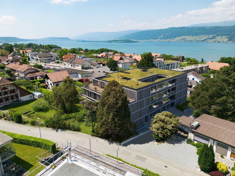 EXKLUSIVE NEUBAUWOHNUNG MIT TERRASSE UND EINZIGARTIGER ARCHITEKTUR AM BIELERSEE -  Bild 8