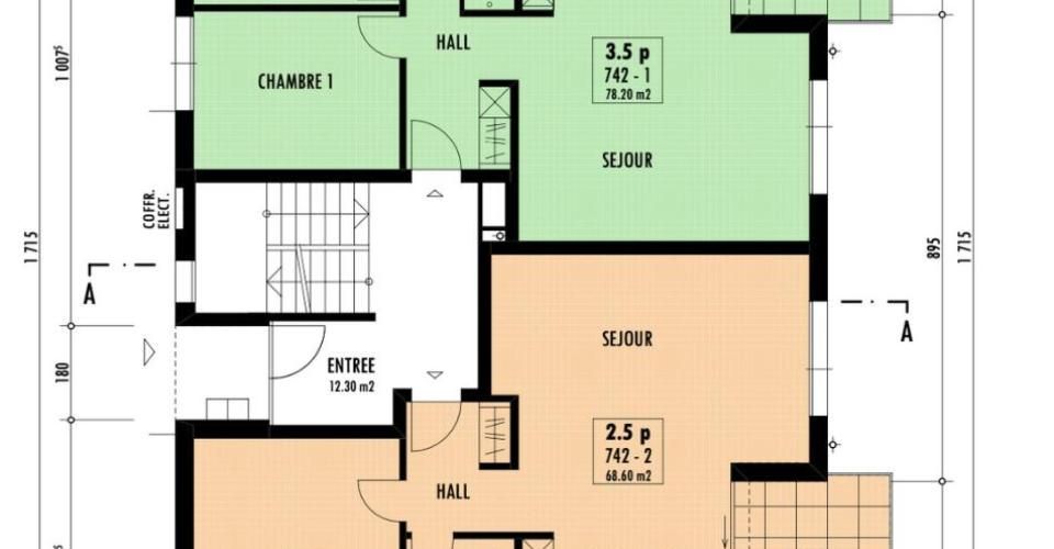 Beau 2.5 pièces – LOT 742-2 - Appartement 2.5 pièces - image - 9