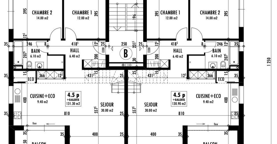 Superbes appartements 4.5 pièces – (Lot A3-4 et B7-8) - Appartement 4.5 pièces - image - 5