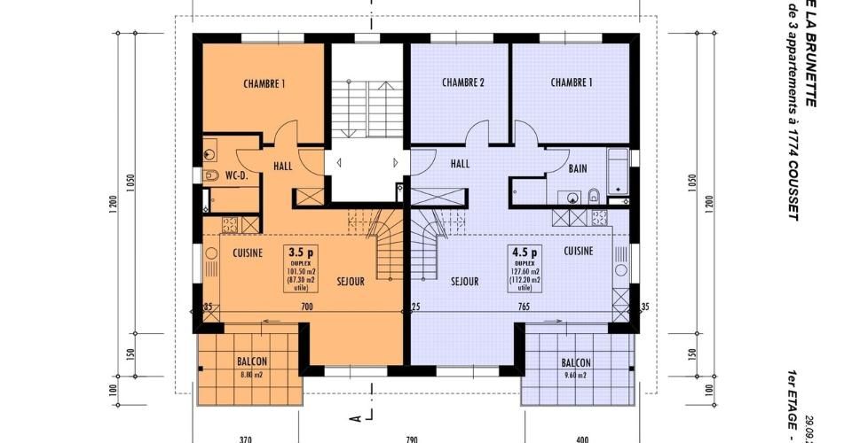 Bel appartement de 4.5 pièces (Projet) - Appartement 4.5 pièces - image - 4