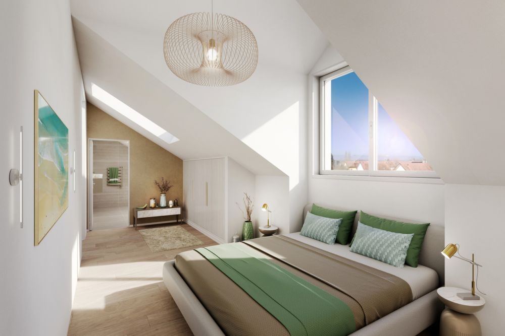 A VENDRE SUR PLANS APPARTEMENT 2,5 PCES (61 M2 PPE) AU 1ER ETAGE - Bild 9