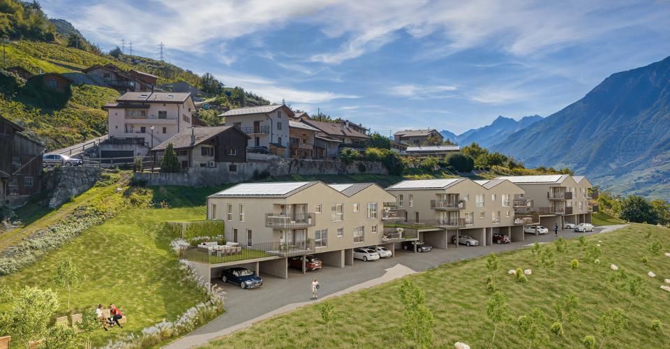 12 APPARTEMENTS À VENDRE À SAXON - Appartement 4.5 pièces - image - 2