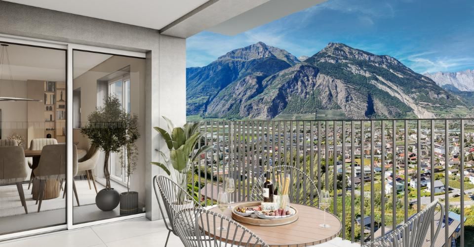 12 APPARTEMENTS À VENDRE À SAXON - Appartement 4.5 pièces - image - 6