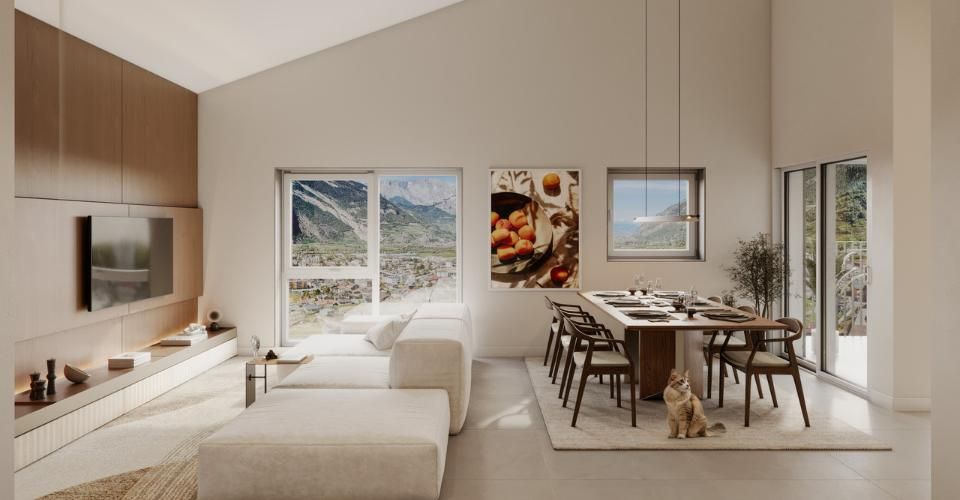 12 APPARTEMENTS À VENDRE À SAXON - Appartement 4.5 pièces - image - 1