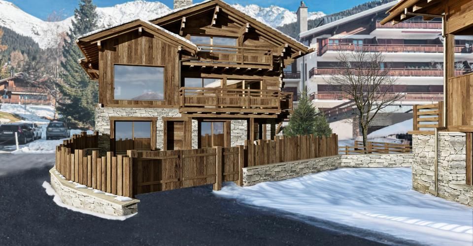 Situé au cœur de Verbier, chalet en construction - Chalet 6 pièces - image - 1