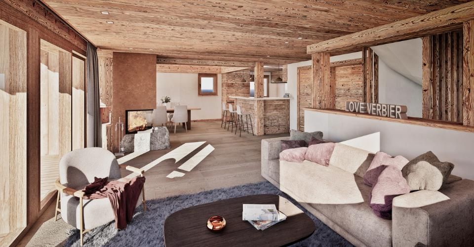 Situé au cœur de Verbier, chalet en construction - Chalet 6 pièces - image - 5