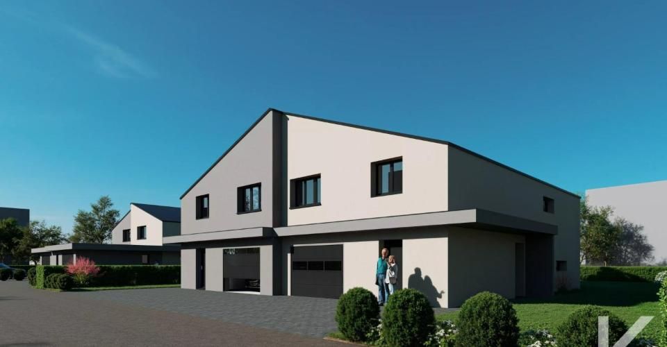 Dernière villa jumelée contemporaine de 5.5 pièces - Maison 5.5 pièces - image - 2