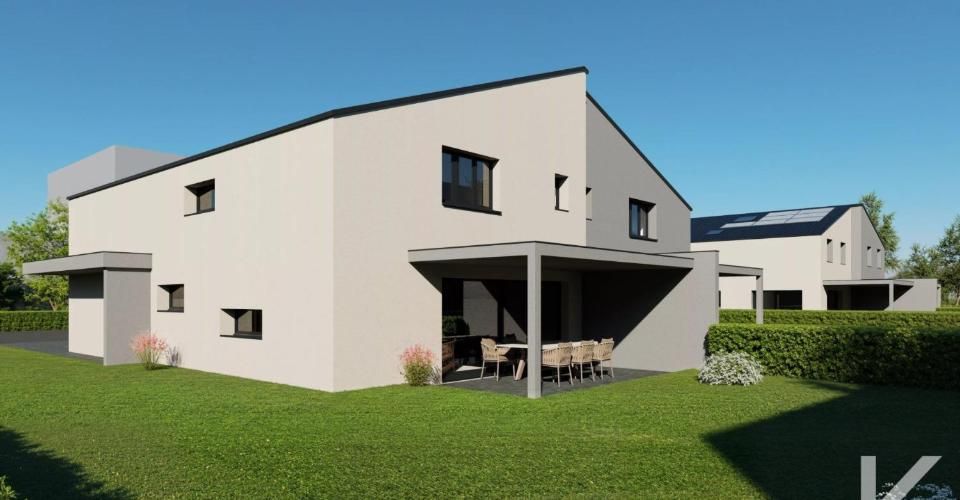 Dernière villa jumelée contemporaine de 5.5 pièces - Maison 5.5 pièces - image - 3