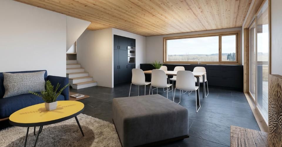 Pour ceux qui ne veulent pas choisir entre l'espace et l'authenticité - Maison 5.5 pièces - image - 3