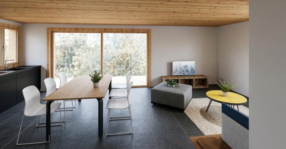 Pour ceux qui ne veulent pas choisir entre l'espace et l'authenticité - Maison 5.5 pièces - image - 4