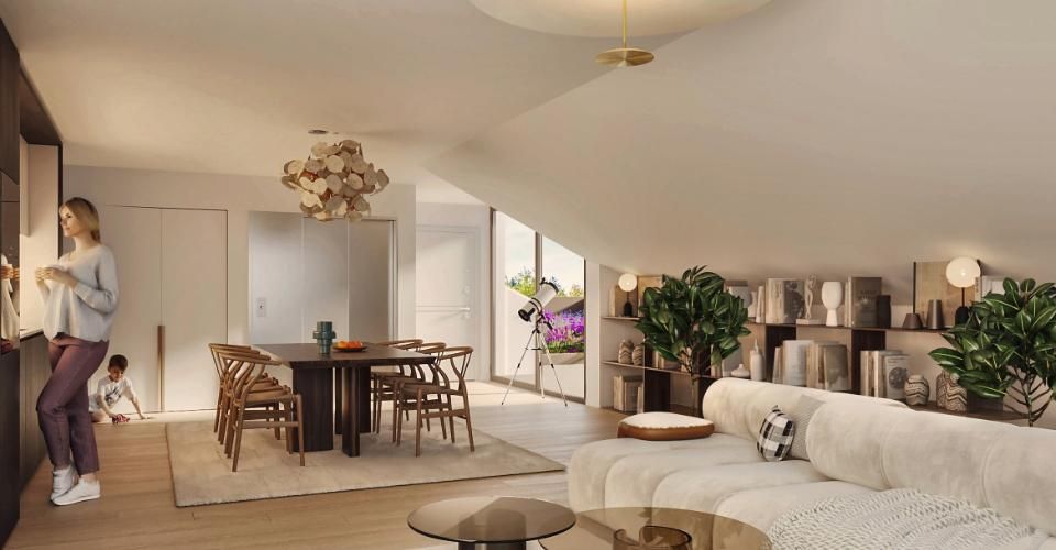 COUP DE COEUR - LOFT D'EXCEPTION AVEC TERRASSE PLEIN SUD ! - Appartement 3.5 pièces - image - 4