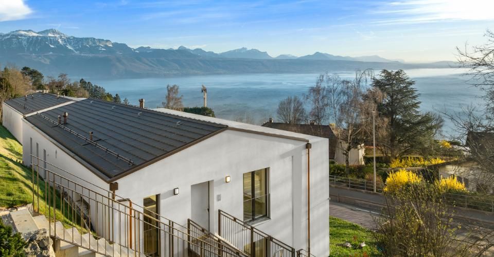 Neuf | Terrasse & jardin avec vue lac - Appartement 4.5 pièces - image - 3