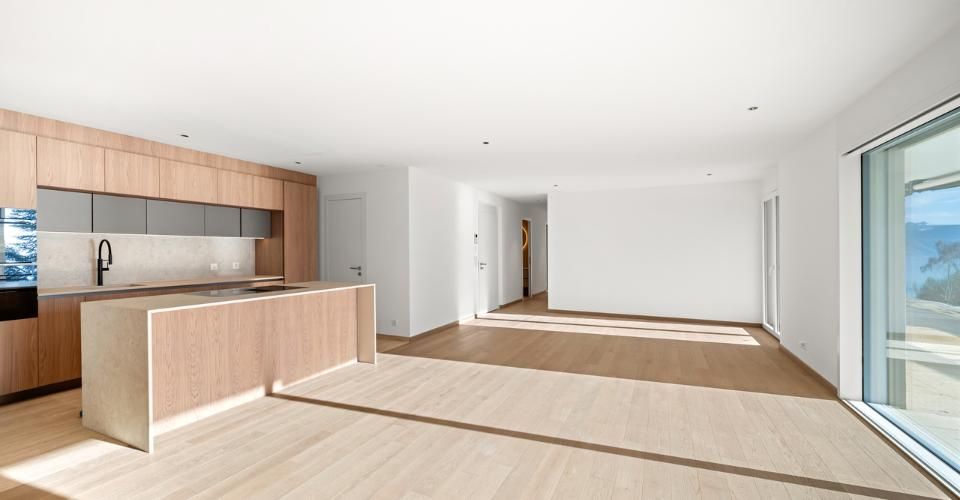 Neuf | Terrasse & jardin avec vue lac - Appartement 4.5 pièces - image - 10