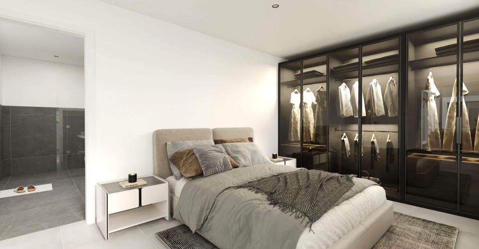 XCEPTIONNEL - A vendre superbes appartements/villas neufs en terrasse de haut standing de 5.5, 4.5, 3.5 et 2.5 pièces avec garage individuel - Maison terrasse 4.5 pièces - image - 4