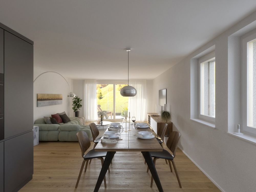 Exklusiver Zweitwohnsitz in Davos-Frauenkirch! 4.5-Zimmer-Wohnung der Extraklasse - Bild 7