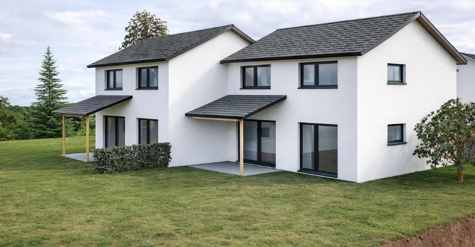 Dernière villa disponible – Projet neuf à Chapelle-sur-Moudon - Maison contiguë 4.5 pièces - image - 1