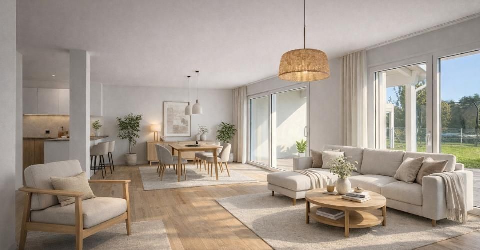 Dernière villa disponible – Projet neuf à Chapelle-sur-Moudon - Maison contiguë 4.5 pièces - image - 3