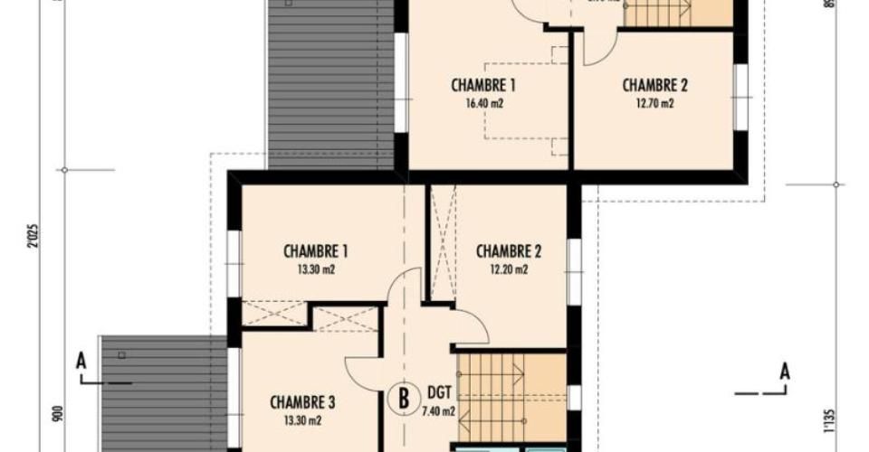 Dernière villa disponible – Projet neuf à Chapelle-sur-Moudon - Maison contiguë 4.5 pièces - image - 6