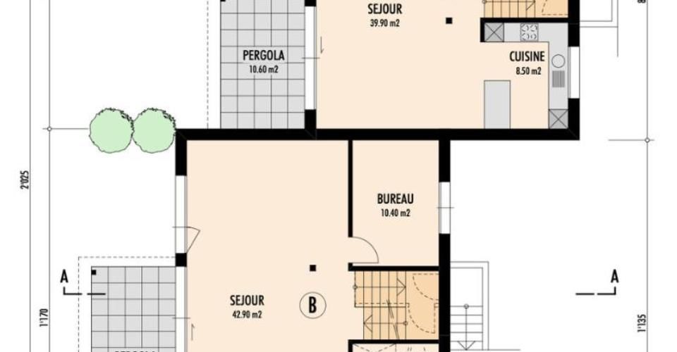Dernière villa disponible – Projet neuf à Chapelle-sur-Moudon - Maison contiguë 4.5 pièces - image - 5