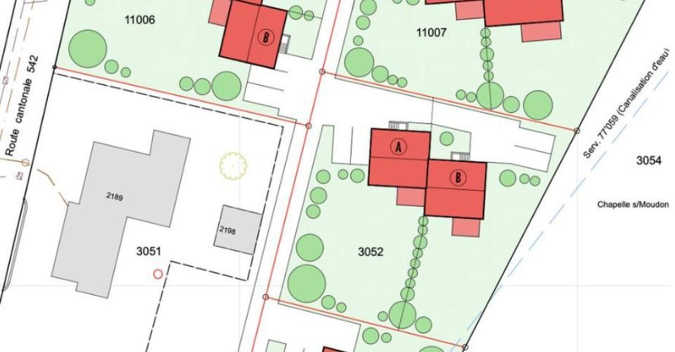 Dernière villa disponible – Projet neuf à Chapelle-sur-Moudon - Maison contiguë 4.5 pièces - image - 11