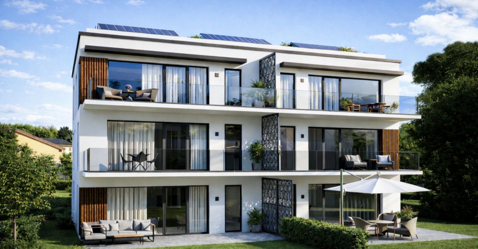 Spacieux appartement de 3,5 pièces avec terrasse et jardin - Appartement - image - 1