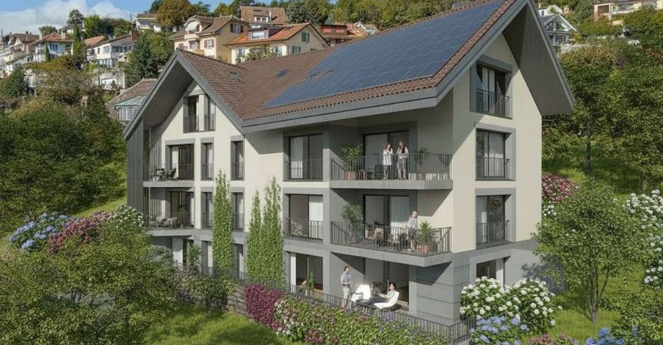 Superbe appartement neuf, grande surface, vue lac et balcon généreux - Appartement 4.5 pièces - image - 4