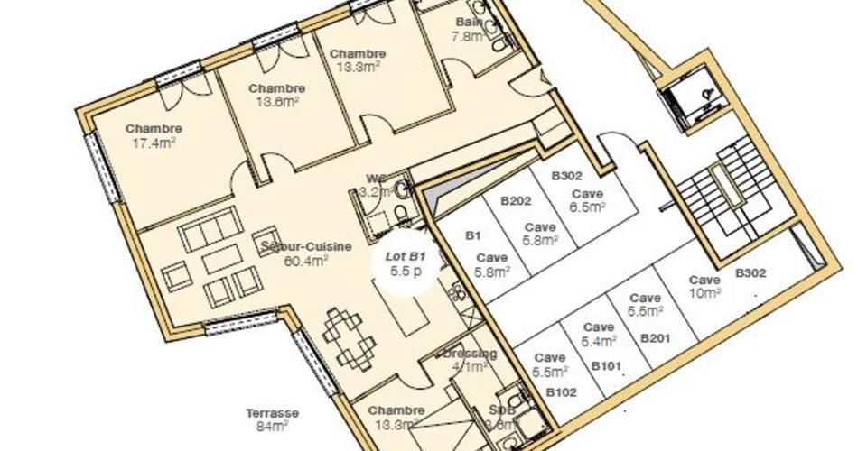 Prestigieux 5.5 pièces avec immense terrasse au rez - Vue panoramique sur le lac - Appartement 5.5 pièces - image - 5