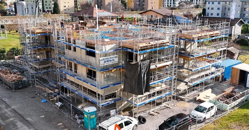 Très joli 3.5 pièces à vendre à Martigny - Chantier en cours - Appartement 3.5 pièces - image - 8