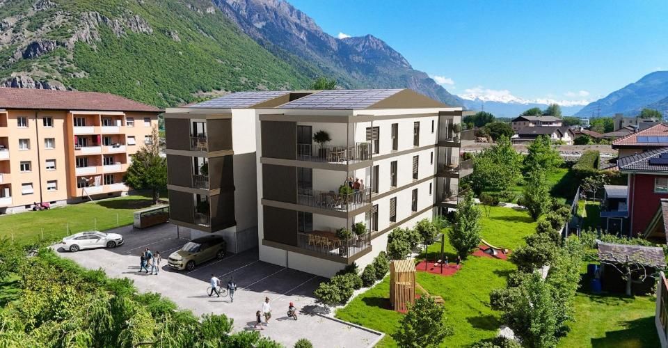 Très joli 3.5 pièces à vendre à Martigny - Chantier en cours - Appartement 3.5 pièces - image - 2