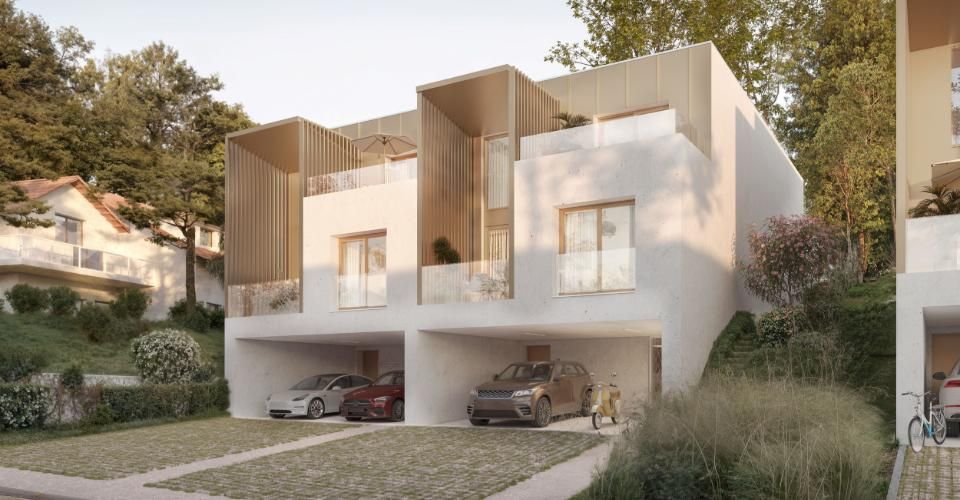 Le Domaine du Blanchet - Une expérience de vie à 10 minutes de Fribourg - Maison contiguë 6.5 pièces - image - 1