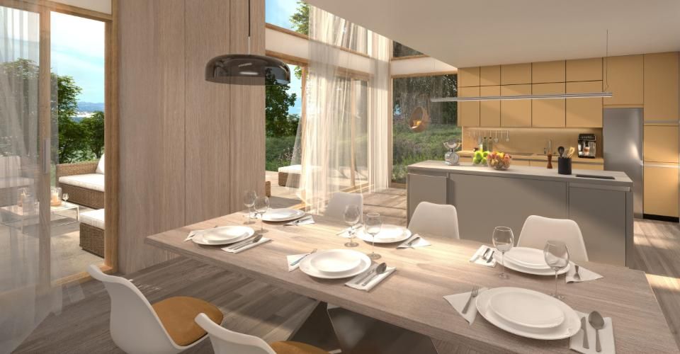 Le Domaine du Blanchet - Une expérience de vie à 10 minutes de Fribourg - Maison contiguë 6.5 pièces - image - 5