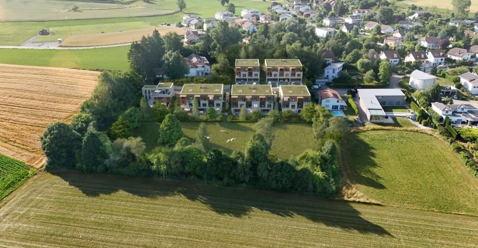 Le Domaine du Blanchet - Une expérience de vie à 10 minutes de Fribourg - Maison contiguë 6.5 pièces - image - 6