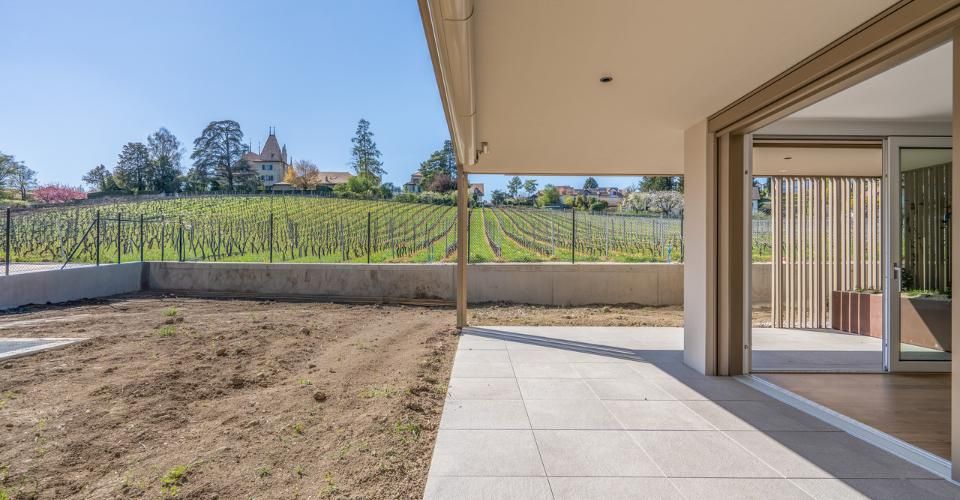 Rez-de-jardin de 3,5 pièces avec terrasse et jardin privatif - Appartement 3.5 pièces - image - 1