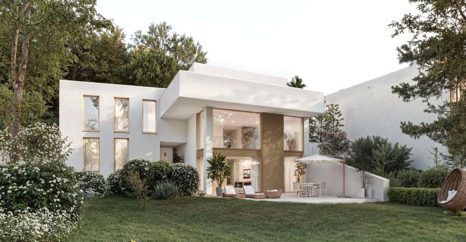 Le Domaine du Blanchet - Spacieuses villas contemporaines entre ville et nature - Maison jumelée 6.5 pièces - image - 9