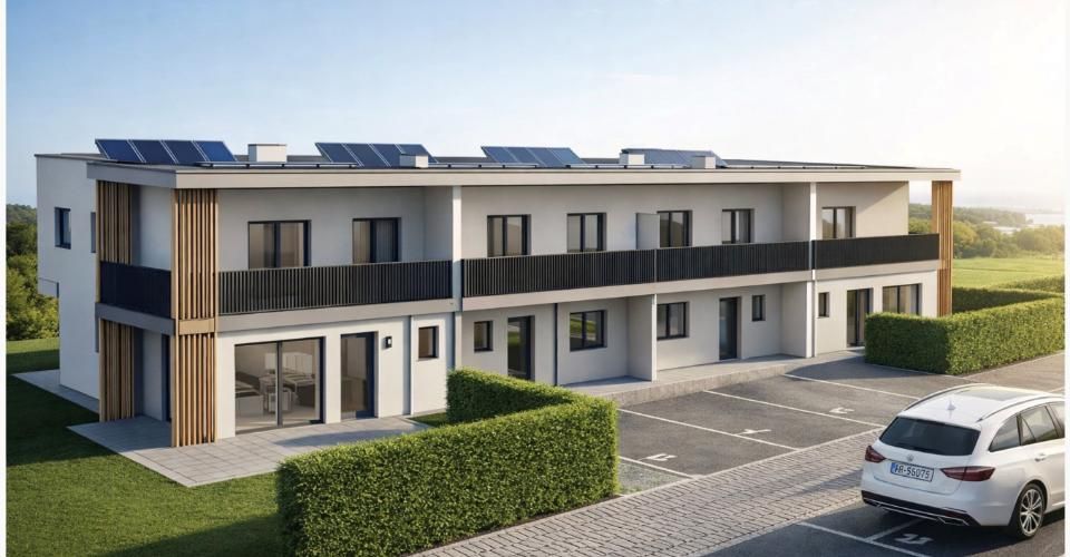 VILLAS CONTIGÜES EN PPE AU BORD DU LAC ! - Villa 4.5 pièces - image - 1