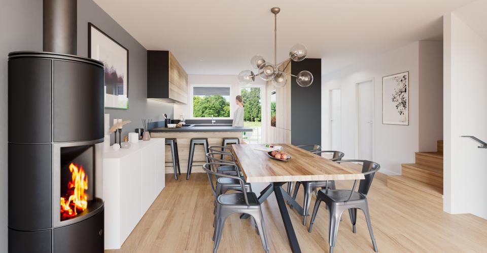 VILLAS CONTIGÜES EN PPE AU BORD DU LAC ! - Villa 4.5 pièces - image - 2