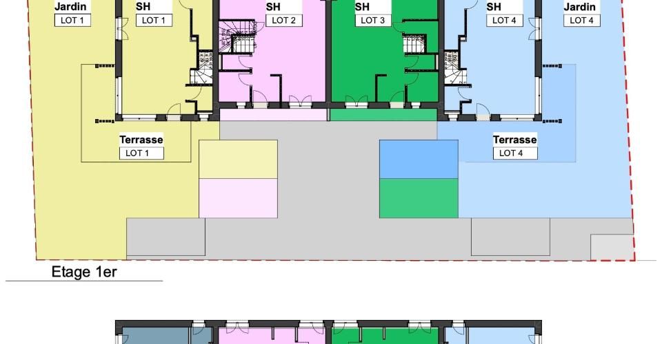 VILLAS CONTIGÜES EN PPE AU BORD DU LAC ! - Villa 4.5 pièces - image - 4