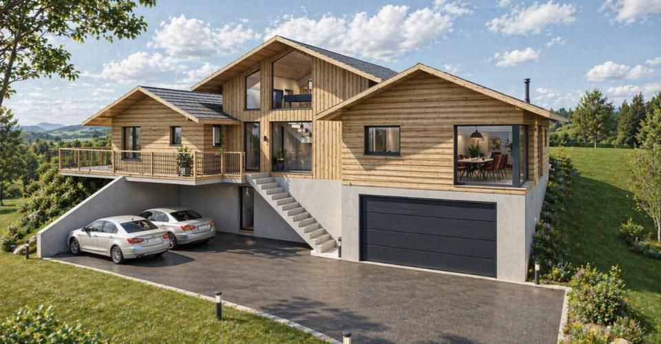 Projet de construction ! Maison de famille - Maison 5.5 pièces - image - 2