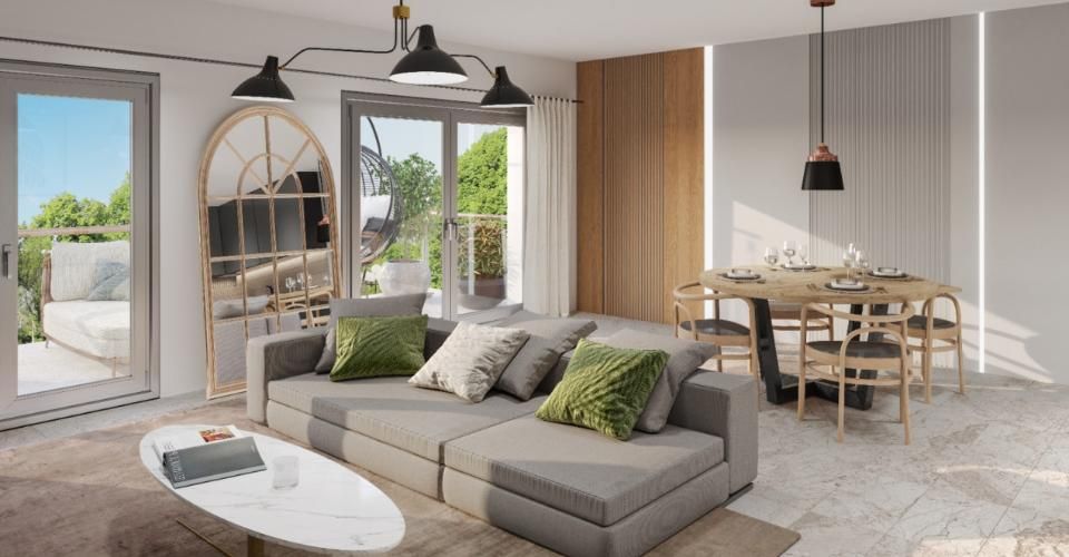 Vivre au vert, dans un quartier de charme, appartement 4.5 pièces ensoleillé - Appartement 4.5 pièces - image - 3