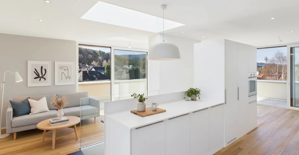Magnifique duplex avec grande terrasse de 36 m² lumineux et moderne - Duplex 4 pièces - image - 3