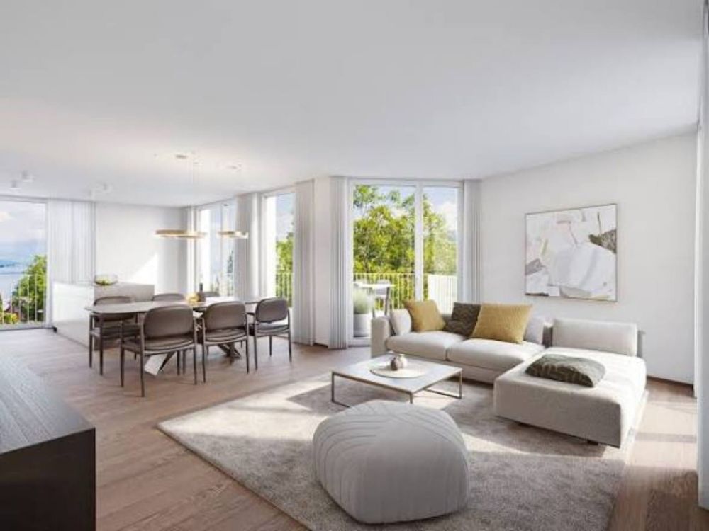 Freier Blick zur Lorze Stilvoll wohnen in der 6. Etage -  Bild 1