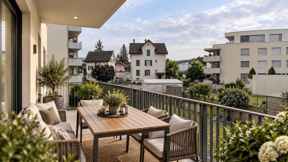 Neubauprojekt AM ZELGACKER - modernes Wohnen in Tann ZH | Whg. Nr. 1.2 -  Bild 2