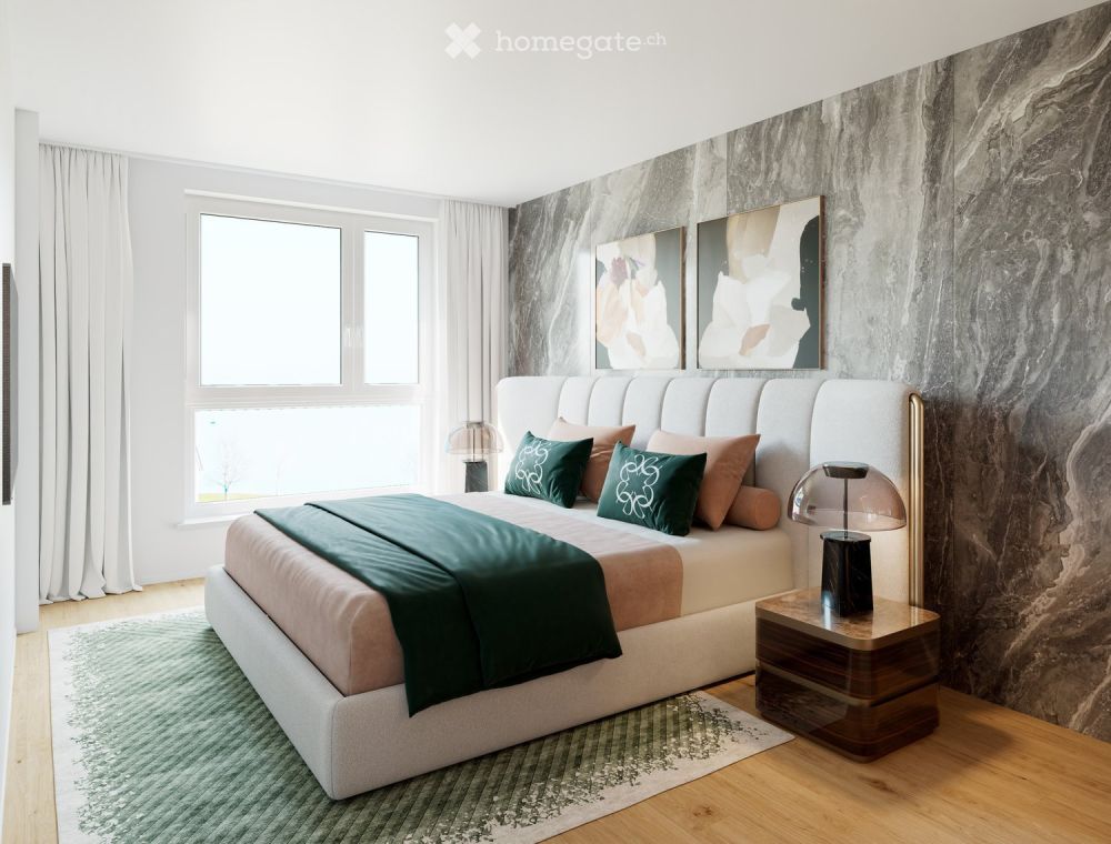NEUBAU LAKESIDE STAAD: Komfortable Geschosswohnung mit Loggia, Wohnung Nr. 5 -  Bild 5