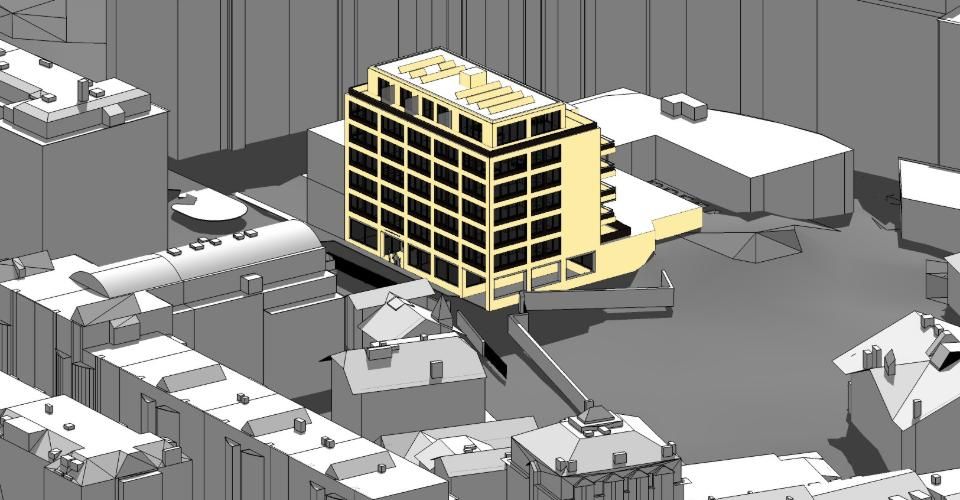 Exceptionnel attique neuf de 295 m2 avec terrasse de 182 m2 aux Eaux-Vives - Attique 5.5 pièces - image - 7
