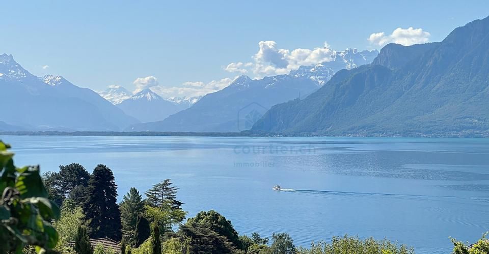 A quelques pas du lac Léman, villa mitoyenne de standing, vue panoramique - Villa 5.5 pièces - image - 2